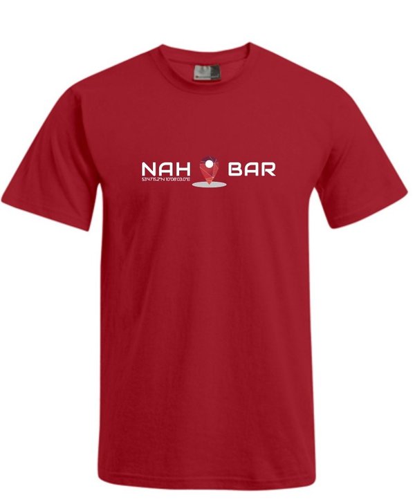 T-Shirt Herren NahBar , verschiedene Farben